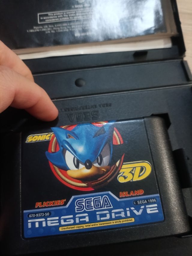 Sega Sonic 3D - Megadrive