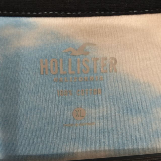 Camiseta Hollister XL - Azul