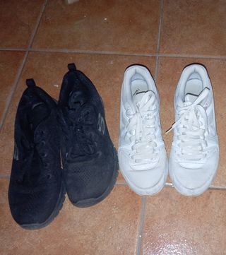 Lote ropa S y zapatos mujer joven