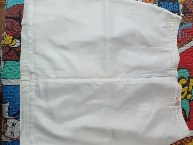 Falda blanca mujer - talla 48