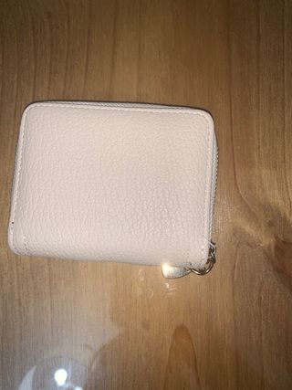 Monedero beige