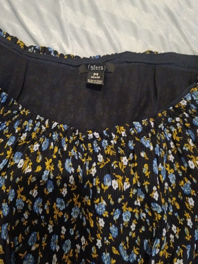 Falda negra mujer talla M