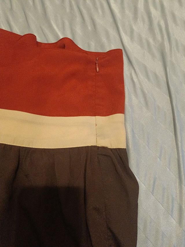 Falda negra mujer talla M