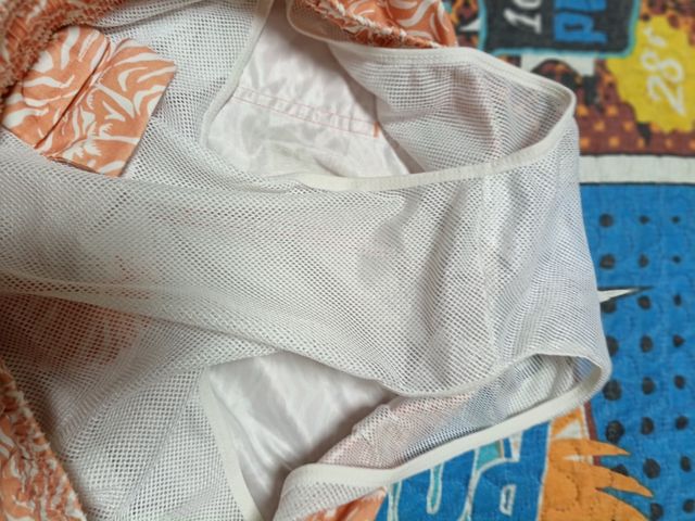 Bañador Tiffosi - beige y blanco