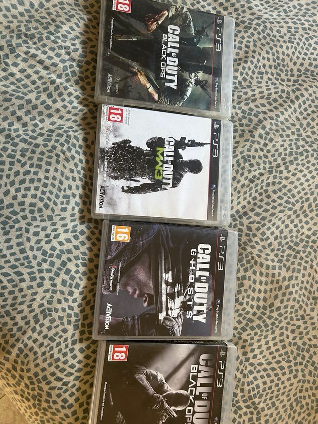 Call of Duty PS3 - 4 juegos