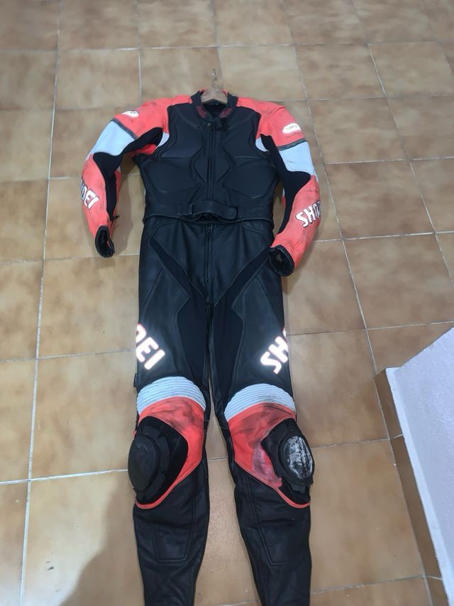 imr con motor en rodaje mas mono shoei de piel