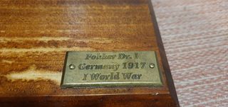 Avión Fokker Dr.I Metal 152/17