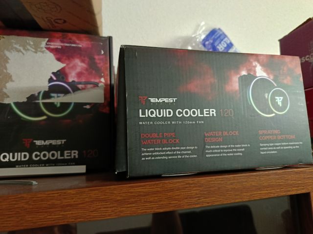 Lote Enfriadores Tempest 240 y 3 de 120