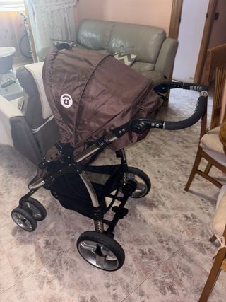 Carrito bebé Asalvo marrón