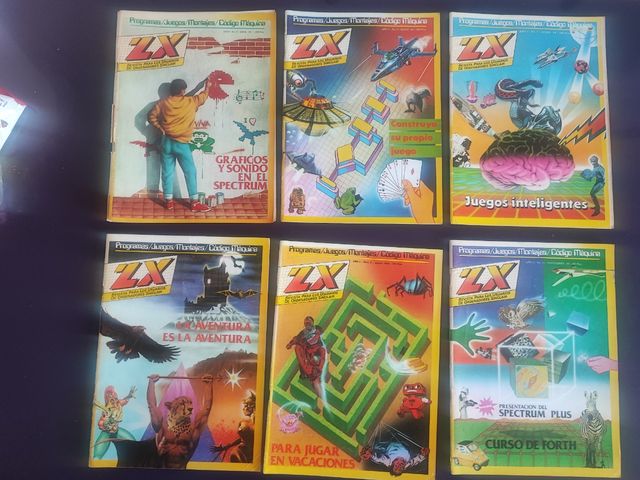28 Revistas ZX Spectrum