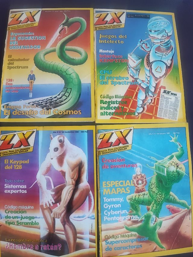 28 Revistas ZX Spectrum