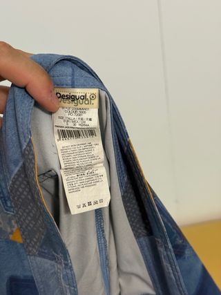 Bañador Desigual azul - Talla S