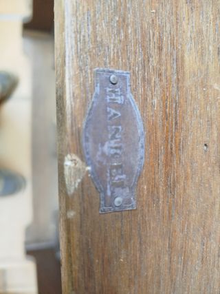 Tablero de madera antiguo