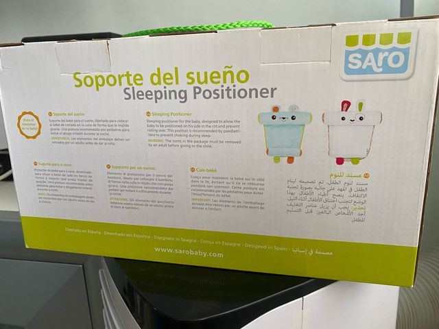 Cojín antivuelco bebé Saro