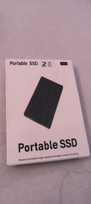 SSD Portátil 2TB - Tipo C
