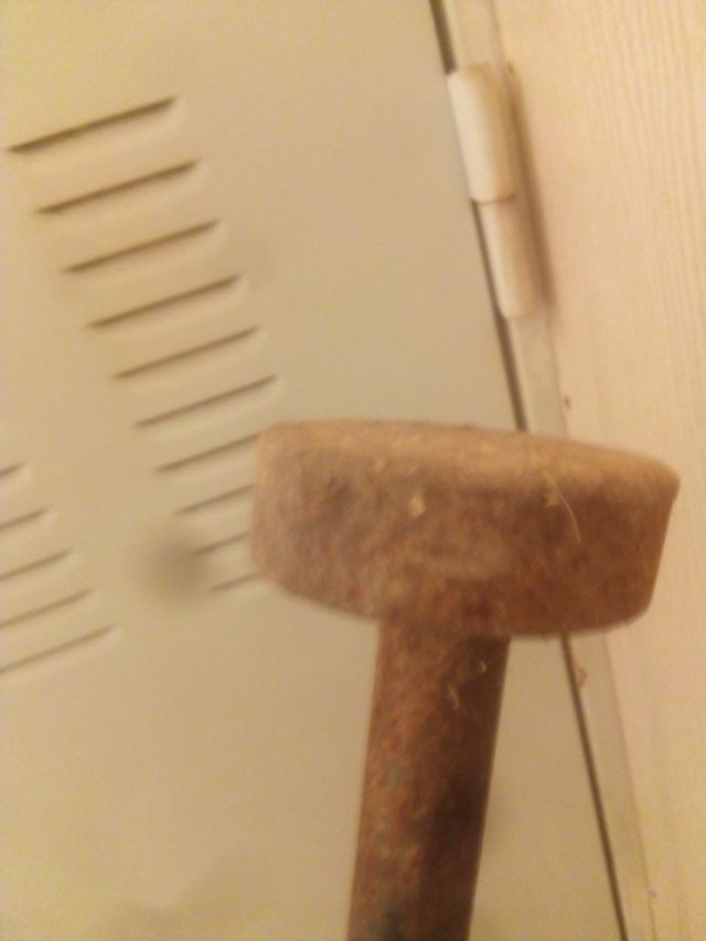 Ahoyador y Pison 2en1 Hierro antigüedad y uso