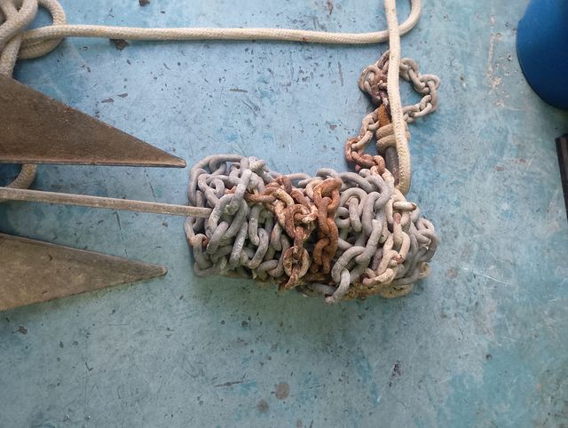 Ancla Danfort + Cadena 8mm