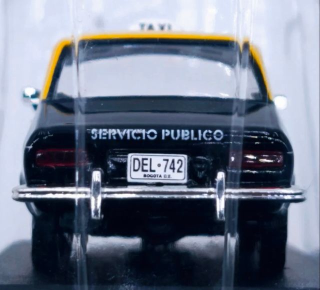 RENAULT 12 1973 BOGOTÁ 1:43 TAXI