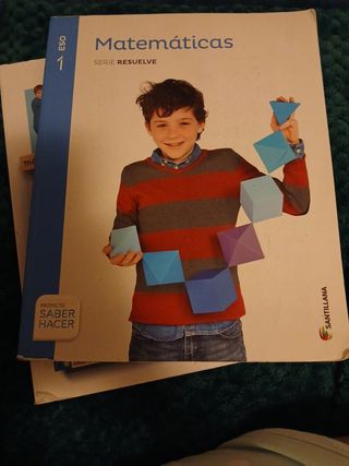 MATEMATICAS SERIE RESUELVE 1 ESO SABER HACER