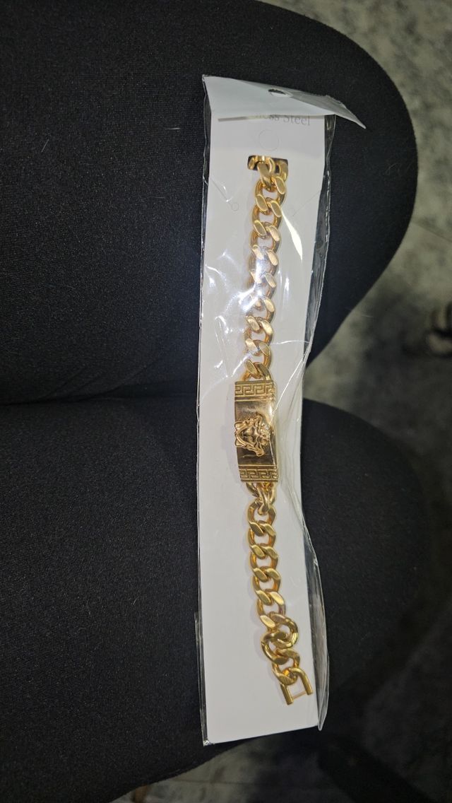 Pulsera Medusa dorada