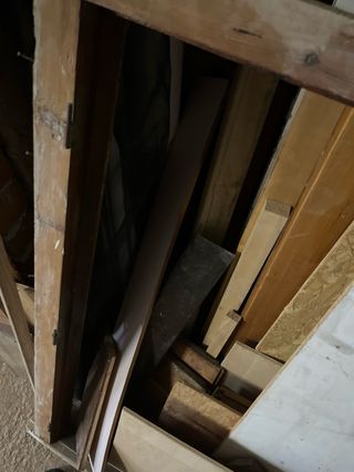 2 Puertas cristal madera