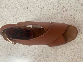 Sandalias plataforma marrones