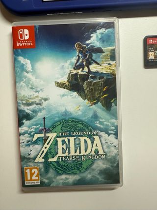 Pack Nintendo Switch Lite Azul + zelda botw2