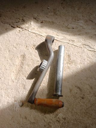 Embutidora manual antigua