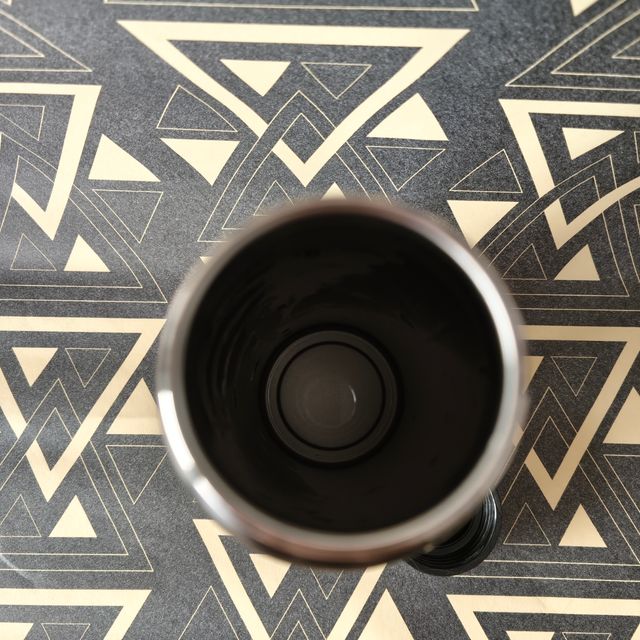 Termo acero inoxidable negro