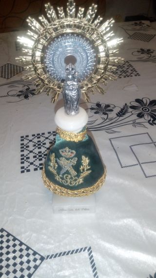 Virgen del Pilar miniatura