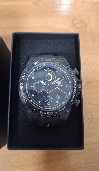 Reloj CHEETAH cronógrafo negro 