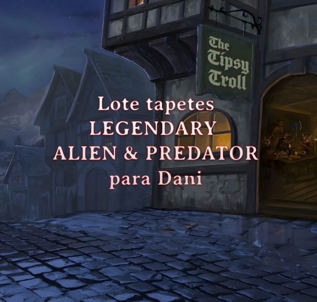 Tapetes LEG. ENCOUNTERS ALIEN y PREDATOR (Dani)