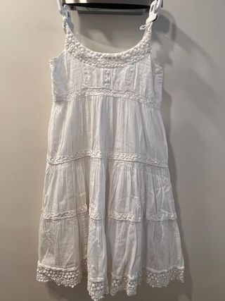 Vestido blanco ibicenco