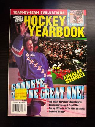 4 riviste vintage NHL Hockey Stars