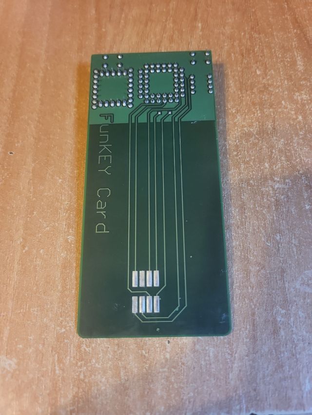 Cartões programáveis.