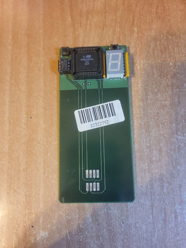 Cartões programáveis.