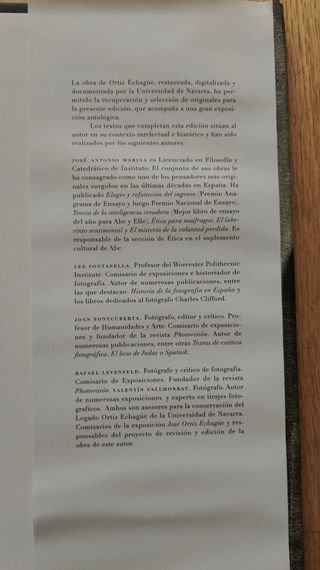 Libro Ortiz Echague. Fotografias 1903-1964.