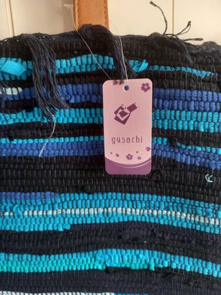 Bolso espacioso con estampado hippie Gusachi