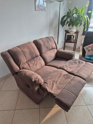 Divano Reclinabile Marrone