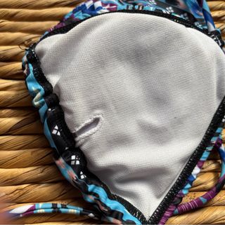 Bikini Shein multicolor triangular