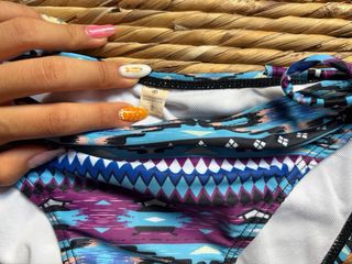 Bikini Shein multicolor triangular