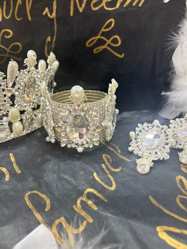 Complementos novia: tiara & pulsera