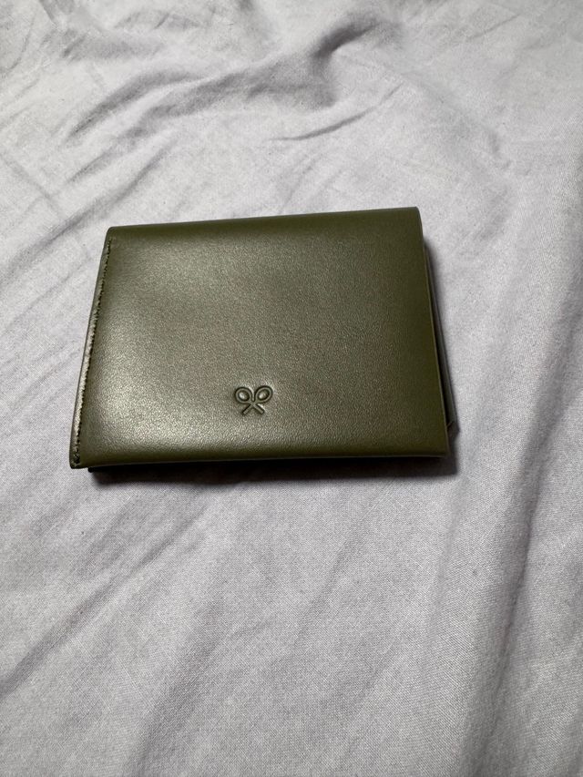 Cartera Silbon verde oliva