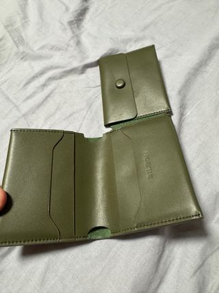 Cartera Silbon verde oliva
