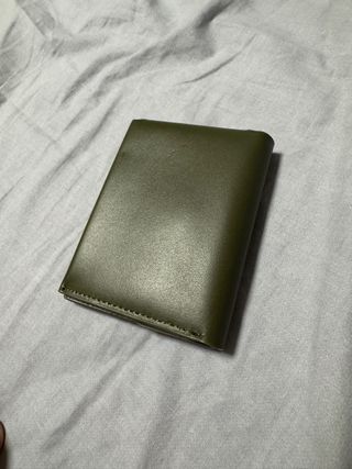 Cartera Silbon verde oliva