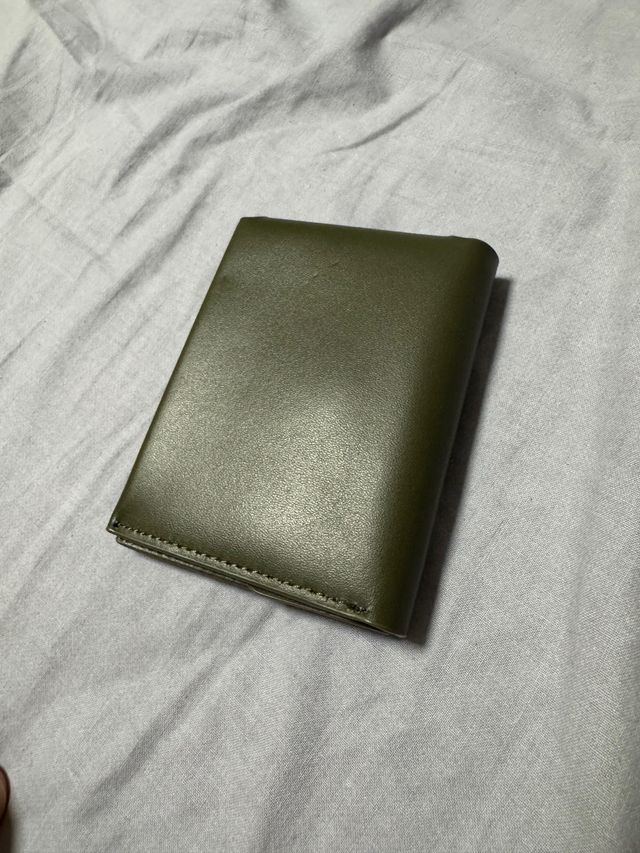 Cartera Silbon verde oliva