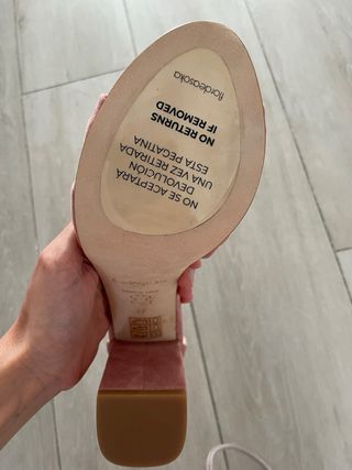 Sandalias Flordeasoka rosa - a estrenar