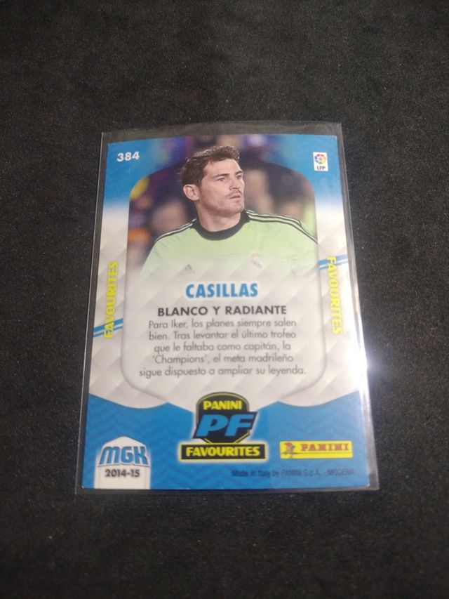 Cromos Casillas & Di María Real Madrid 2014-15
