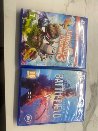 PS4: Battlefield V & LittleBigPlanet 3