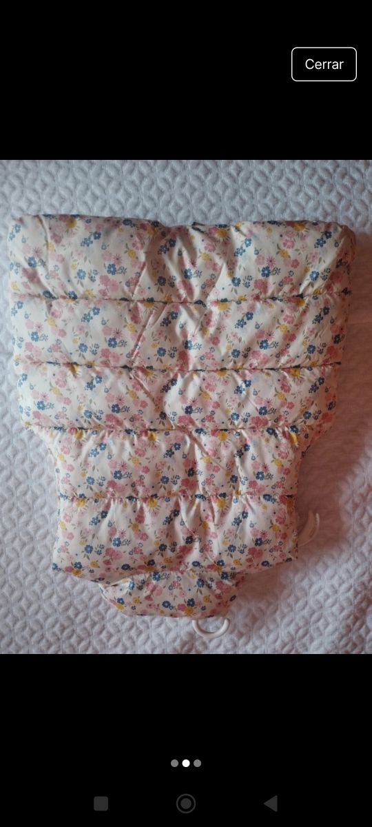 Chaleco niña Mango 7 años - Flores